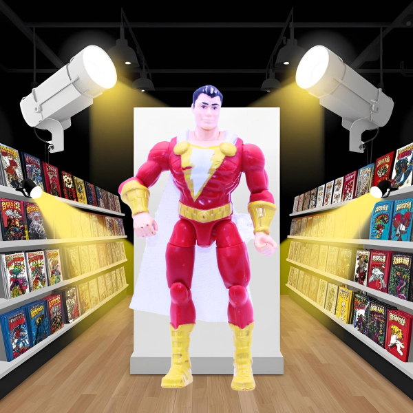 Shazam Actionfigur (DC Comics Heroes Unite, Spin Master 2020) – 10 cm
